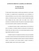 LOS PROYECTOS FORMATIVOS Y EL DESARROLLO DE COMPETENCIAS