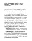 Relacion entre administracion de operaciones y negocios internacionales.