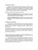 Cumplimiento en Especie.