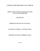 PROYECTO DE INVESTIGACION DE EDUCACIÓN CIVICA DEL III TRIMESTRE