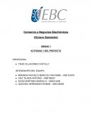 Comercio y Negocios Electronicos.