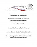 Trabajo: Ensayo sobre el fortalecimiento del tejido de las Pymes en México.
