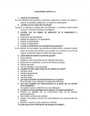 CUESTIONARIO CAPÍTULO 12 ¿Qué es el Coaching?