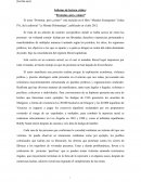 Informe de lectura crítico: “Protestar, pero ¿cómo?”