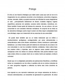 Prologo. El mito es una historia mitológica que habla sobre cosas