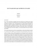 Las 5 ecuaciones que cambiaron al mundo.