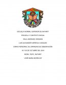 DIARIO PERSONAL DE JORNADAS DE OBSERVACIÓN