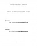 Sistema de seguridad para el encendido de un automovil