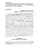 Formato de oposición a la acusación fiscal venezuela.