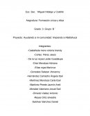 Ayudando a mi comunidad.