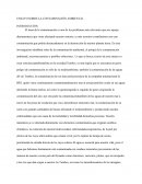 Contaminacion ambiental.