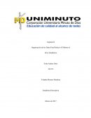 Organización de los Datos Para Reducir Al Mínimo el Error Estadístico