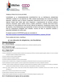 RÉGIMEN LEGAL COOPERATIVAS.. Página 1