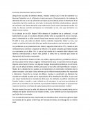 Estructura económica internacional.