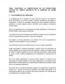 INVESTIGAR LA COMPETITIVIDAD EN LOS PRODUCTORES LOCALES DE TOMATE SALADETTE EN EL MUNICIPIO DE AHOME SINALO