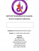 Sistemas de información de mercadotecnia.