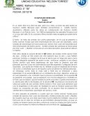 COMENTARIO LITERARIO Teatro “TAL PARA CUAL”