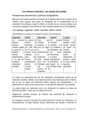 Los frentes culturales- Menciona de manera general la inclusión de lo popular dentro de la cultura; de lo extraño como original, que debía de protegerse de la contaminación de la urbanidad.