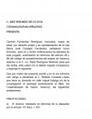 EJEMPLO DE DEMANDA DE DIVORCIO PARA EL ESTADO DE VERACRUZ.