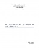 Informe LA REVOLUCION NO SERA TRANSMITIDA - Pelicula.