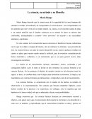 La ciencia, su metodo y su filosofia. Mario Bunge