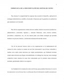 IMPORTANCIA DE LA IMPLEMENTACIÓN DEL SISTEMA DE COSTOS..