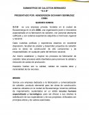 SUMINISTROS DE CALCETON BERMUDEZ “S.C.B”