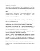 CANALAES DE DISTRIBUCION