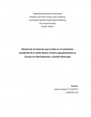Estudio de los factores que inciden en la motivación estudiantil de la Unefa Núcleo Táchira específicamente la Carrera de Administración y Gestión Municipal