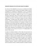 DERECHOS HUMANOS EN LOS ESTADOS UNIDOS DE NORTEAMERICA.