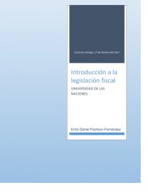 LEGISLACION FISCAL.. Página 1