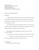 ANÁLISIS DE CASO: ACTOS DE COMERCIO SUJETOS DEL DERECHO MERCANTIL