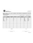 Reporte Mensual de Movimiento de Reactivos (Tiras Reactivas) del Departamento de Salud del Adulto y del Anciano