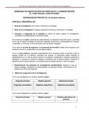 SEMINARIO DE INVESTIGACIÓN EN CIENCIAS DE LA ADMINISTRACIÓN
