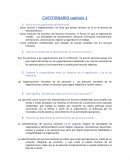 Cuestionario Capitulo 1 Chiavenato