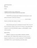 COMISIÓN NACIONAL PARA LA PROTECCIÓN Y DEFENSA DE LOS USUARIOS DE SERVICIOS FINANCIEROS
