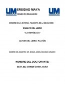 ENSAYO LIBRO DE LA REPUBLICA DE PLATON.