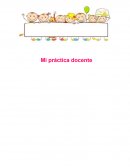 El maestro y su practica docente