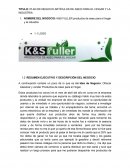 PLAN DE NEGOCIO ARTÍCULOS DE ASEO PARA EL HOGAR Y LA INDUSTRIA