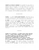 Contrato cesión de derechos agrarios