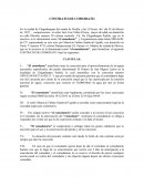 Contrato de comodato