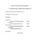 Tabla de Hecho y opinión sobre el Pópol Vuh