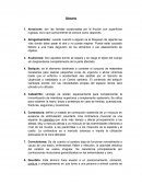 Primeros Auxilios, glosario