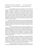 IMPORTANCIA DE LA ÉTICA EN LA INVESTIGACIÓN