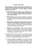 Principios de la sentencia de amparo