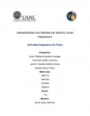 Preparatoria 8 Actividad Integradora De Física