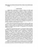 Educacion para el trabajo.