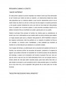 RESUMEN CAMINO A CRISTO “AMOR SUPREMO”