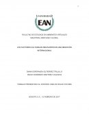 FACTORES CULTURALES RELEVANTES EN UNA NEGOCIACION INTERNACIONAL.