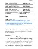 Objetivo: Identificar un problema que afecte a nuestra comunidad y realizar una propuesta para solucionar el problema usando los fundamentos de la química industrial y sustentabilidad.